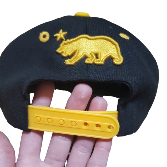 California Republic Leader L.O.G.A. Black & Yellow Snapback Hat - Picture 6 of 9